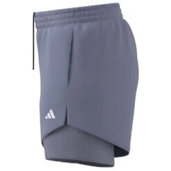 ADIDAS Women's Aeroready Minimal 2In1 Shorts - Laufshorts -Rip Curl-Laden adidas womens aeroready minimal 2in1 shorts laufshorts detail 3