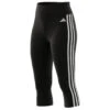 ADIDAS Women's Training Essentials 3-Stripes 3/4 Tights - Leggings 2 ADIDAS Women's Training Essentials 3-Stripes 3/4 Tights - Leggings -Rip Curl-Laden adidas womens training essentials 3 stripes 3 4 tights leggings