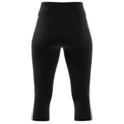 ADIDAS Women's Training Essentials 3-Stripes 3/4 Tights - Leggings -Rip Curl-Laden adidas womens training essentials 3 stripes 3 4 tights leggings detail 5