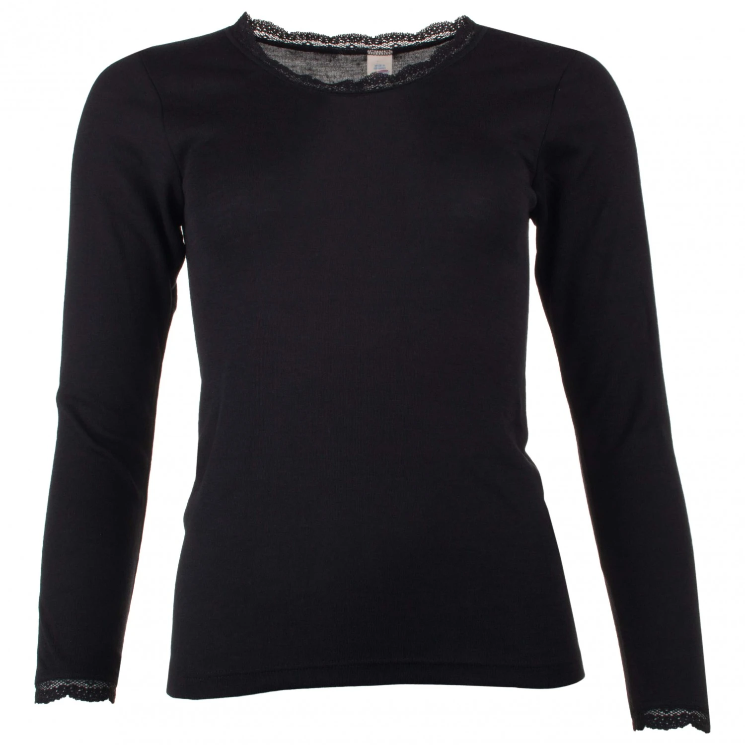 Engel Women's Shirt L/S Mit Spitze - Merinounterwäsche 3 Engel Women's Shirt L/S Mit Spitze - Merinounterwäsche