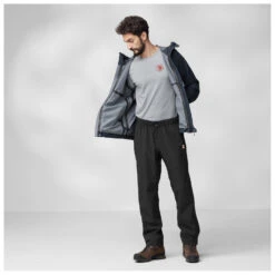 FJÄLLRÄVEN HC Hydratic Trail Trousers - Regenhose -Rip Curl-Laden fjaellraeven hc hydratic trail trousers regenhose detail 3