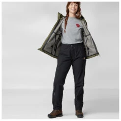 FJÄLLRÄVEN Women's HC Hydratic Trail Trousers - Regenhose 13 FJÄLLRÄVEN Women's HC Hydratic Trail Trousers - Regenhose -Rip Curl-Laden fjaellraeven womens hc hydratic trail trousers regenhose detail 4