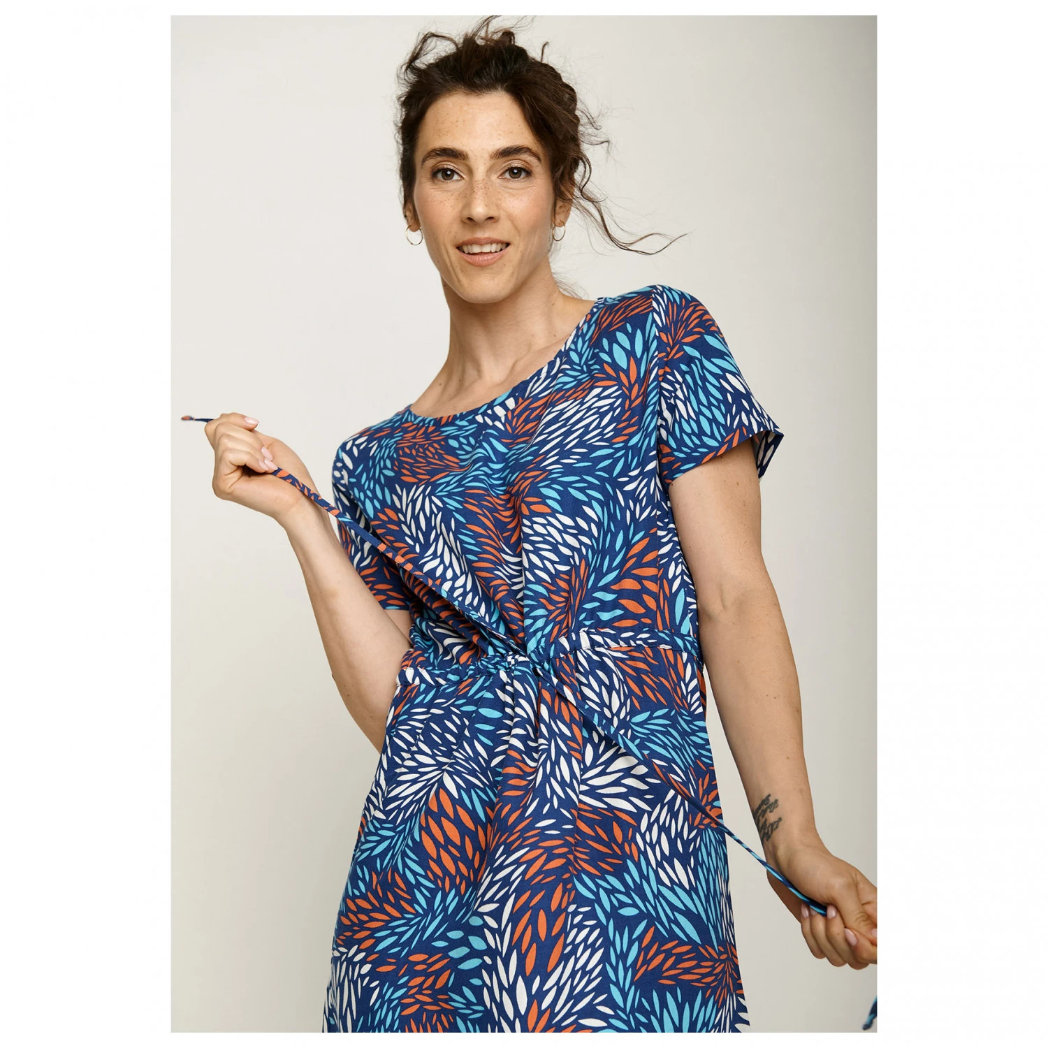 Women's Sparkling Leaves Hop Dress - Kleid 6 Women's Sparkling Leaves Hop Dress - Kleid – Bild 4