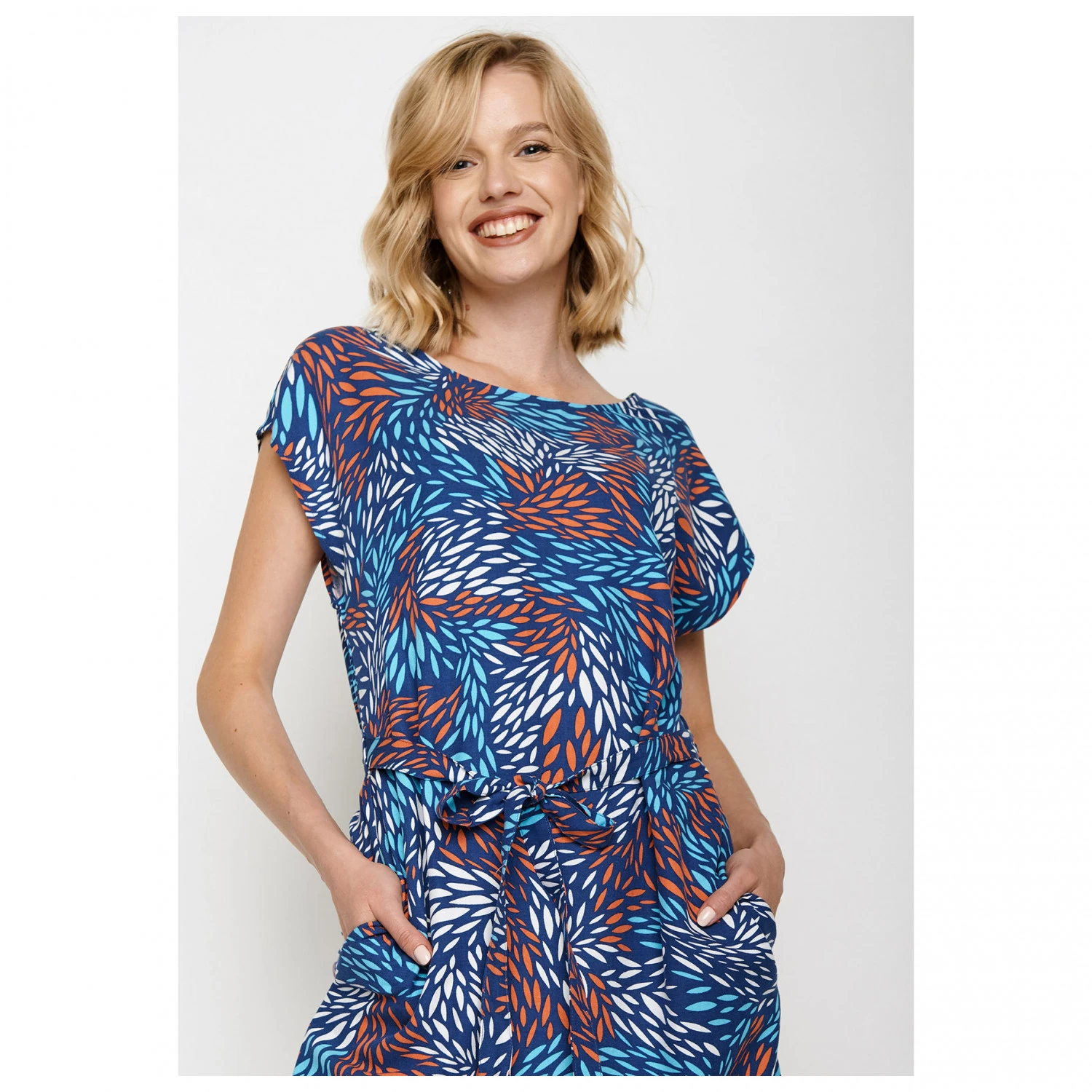 Women's Sparkling Leaves Step Dress - Kleid 8 Women's Sparkling Leaves Step Dress - Kleid – Bild 6