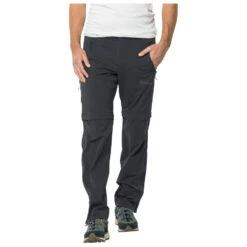 Jack Wolfskin Glastal Zip Away Pants - Zip-Off Hose -Rip Curl-Laden jack wolfskin glastal zip away pants zip off hose detail 2
