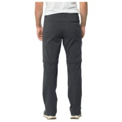 Jack Wolfskin Glastal Zip Away Pants - Zip-Off Hose -Rip Curl-Laden jack wolfskin glastal zip away pants zip off hose detail 3