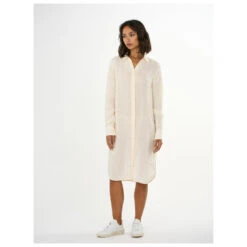 KnowledgeCotton Apparel Women's Classic Linen Dress - Kleid -Rip Curl-Laden knowledgecotton apparel womens classic linen dress kleid detail 5