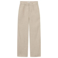 KnowledgeCotton Apparel Women's Loose Natural Linen Pants - Freizeithose