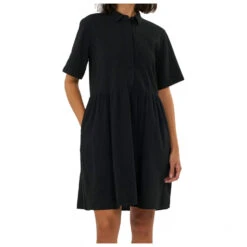 KnowledgeCotton Apparel Women's Seersucker - Kleid -Rip Curl-Laden knowledgecotton apparel womens seersucker kleid 1