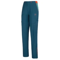 La Sportiva Women's Rowan Zip-Off Pant - Zip-Off Hose -Rip Curl-Laden la sportiva womens rowan zip off pant zip off hose 1