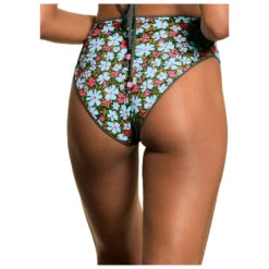 Maaji Women's Crocodile Green Suzy Q - Bikini-Bottom -Rip Curl-Laden maaji womens crocodile green suzy q bikini bottom detail 4