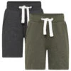 Minymo Boy's Basic 53 Sweat Short (2-Pack) - Shorts -Rip Curl-Laden minymo boys basic 53 sweat short 2 pack shorts
