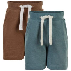 Minymo Boy's Basic 53 Sweat Short (2-Pack) - Shorts -Rip Curl-Laden minymo boys basic 53 sweat short 2 pack shorts 2