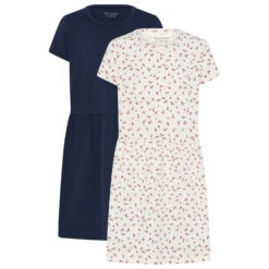 Minymo Girl's Dress S/S (2-Pack) - Kleid -Rip Curl-Laden minymo girls dress s s 2 pack kleid 1