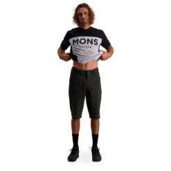 Mons Royale Momentum 2.0 Bike Shorts - Shorts -Rip Curl-Laden mons royale momentum 20 bike shorts shorts detail 6
