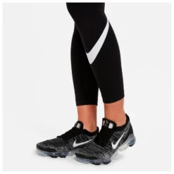 Nike Women's Sportswear Essential Mid Swoosh Leggings -Rip Curl-Laden nike womens sportswear essential mid swoosh leggings detail 5