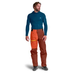 Ortovox 3L Ortler Pants - Regenhose -Rip Curl-Laden ortovox 3l ortler pants regenhose detail 5