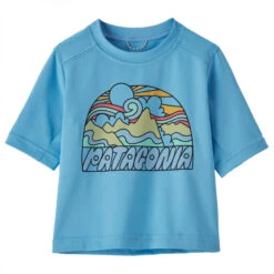 Patagonia Baby's Cap SW T-Shirt - Lycra -Rip Curl-Laden patagonia babys cap sw t shirt lycra 2