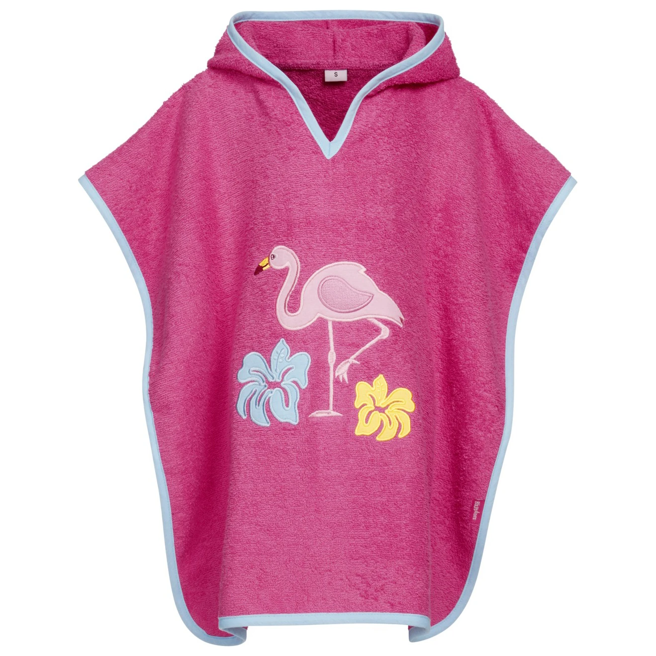 Playshoes Kid's Frottee-Poncho Flamingo - Surf Poncho 3 Playshoes Kid's Frottee-Poncho Flamingo - Surf Poncho