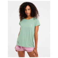 Protest Women's Prtmeru Surf T-Shirt - Lycra 11 Protest Women's Prtmeru Surf T-Shirt - Lycra -Rip Curl-Laden protest womens prtmeru surf t shirt lycra detail 3