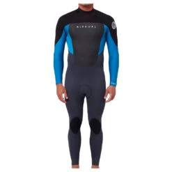 Rip Curl Omega 3/2 GB Back Zip Steamer - Neoprenanzug -Rip Curl-Laden rip curl omega 3 2 gb back zip steamer neoprenanzug 1