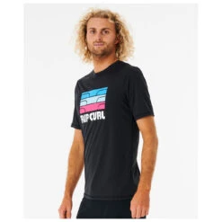 Rip Curl Surf Revival Peak Tee - Lycra -Rip Curl-Laden rip curl surf revival peak tee lycra detail 3