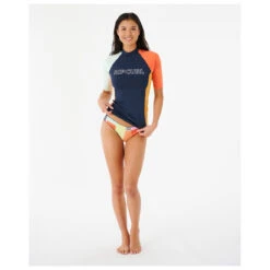 Rip Curl Women's Day Break S/S UPF Top - Lycra -Rip Curl-Laden rip curl womens day break s s upf top lycra detail 4