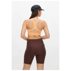 Röhnisch Women's Flattering High Waist Bike Tights - Shorts -Rip Curl-Laden roehnisch womens flattering high waist bike tights shorts detail 3