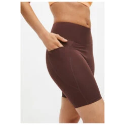 Röhnisch Women's Flattering High Waist Bike Tights - Shorts -Rip Curl-Laden roehnisch womens flattering high waist bike tights shorts detail 4