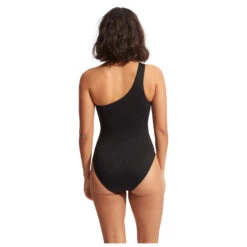 Seafolly Women's Collective One Shoulder One Piece - Badeanzug -Rip Curl-Laden seafolly womens collective one shoulder one piece badeanzug detail 3
