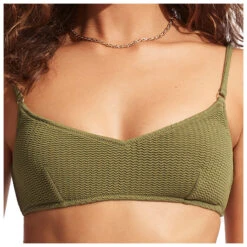 Seafolly Women's Sea Dive Bralette - Bikini-Top