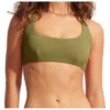 Seafolly Women's Sea Dive Scoop Neck Halter - Bikini-Top -Rip Curl-Laden seafolly womens sea dive scoop neck halter bikini top