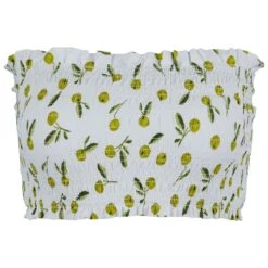 Seafolly Women's Summercrush Shirred Long Line Bandeau - Bikini-Top -Rip Curl-Laden seafolly womens summercrush shirred long line bandeau bikini top 1