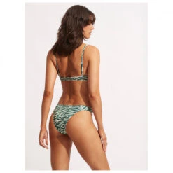 Seafolly Women's Wild At Heart Underwire Bra - Bikini-Top -Rip Curl-Laden seafolly womens wild at heart underwire bra bikini top detail 3