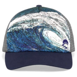 Sunday Afternoons Artist Series Trucker Cap -Rip Curl-Laden sunday afternoons artist series trucker cap detail 2