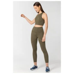 Super.natural Women's Alpine Active Tight - Leggings -Rip Curl-Laden supernatural womens alpine active tight leggings detail 3