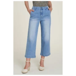 Women's Cropped Jeans Aus Bio-Denim - Jeans -Rip Curl-Laden tranquillo womens cropped jeans aus bio denim jeans detail 3