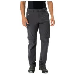 VAUDE Farley Stretch T-Zip Pants III - Zip-Off Hose -Rip Curl-Laden vaude farley stretch t zip pants iii zip off hose detail 3
