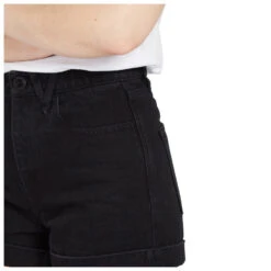 Volcom Women's Weellow Denim Short - Shorts -Rip Curl-Laden volcom womens weellow denim short shorts detail 4